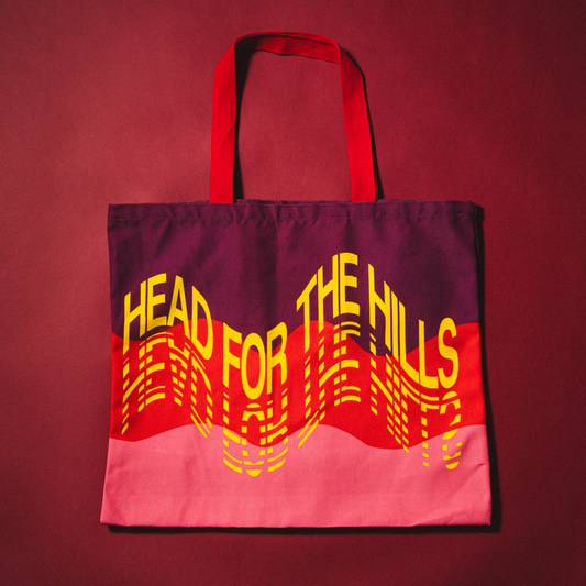 HEAD FOR THE HILLS “RL” TOTE BAG